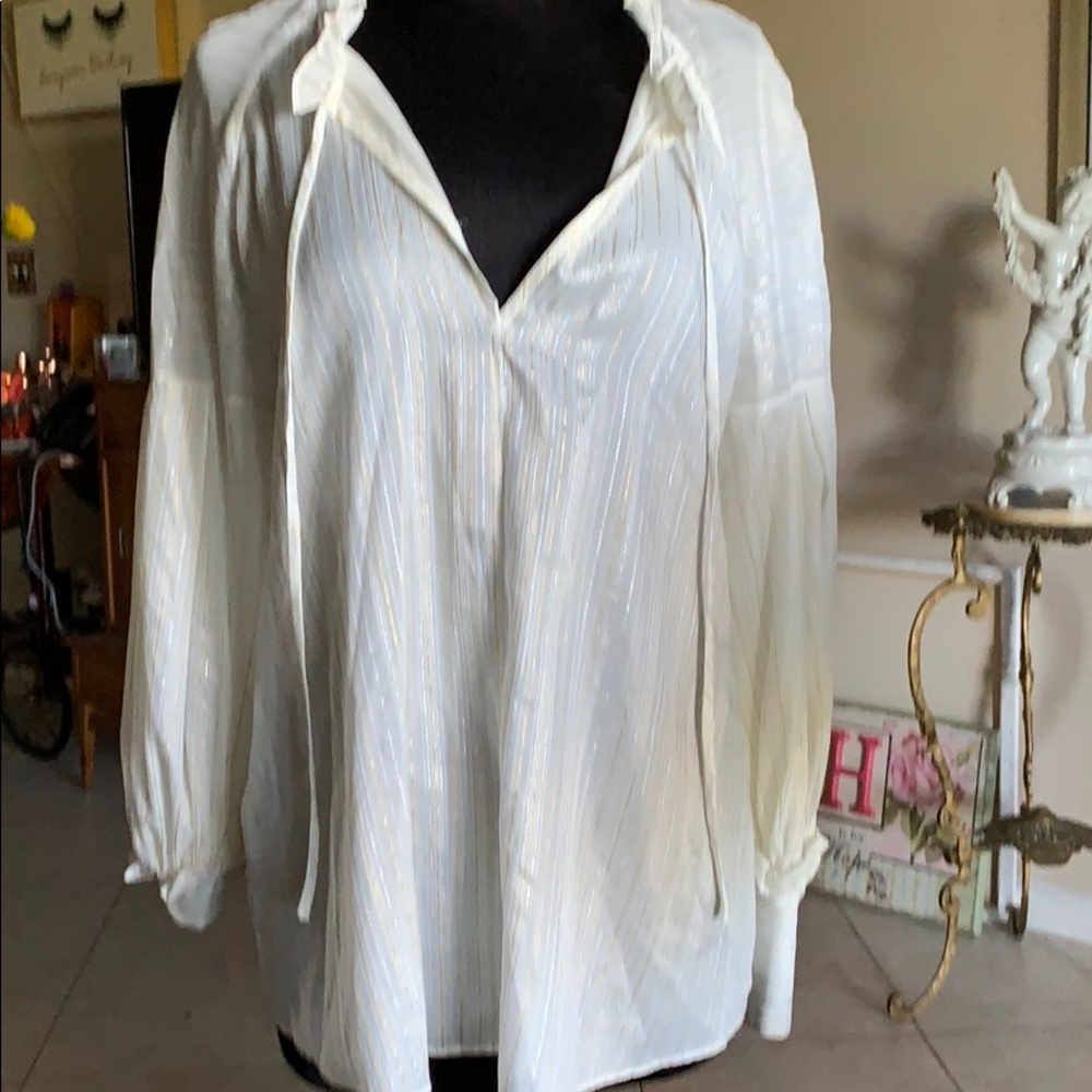NWT BCBG blouse  M   gorgeous